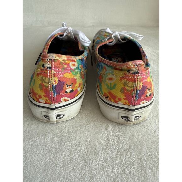 Vans Nintendo Super Mario Brothers Sneakers Skater Gamer Unisex Sz M 11 W 12.5 - Picture 8 of 12